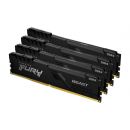 Kingston FURY Beast / DDR4 / 64GB / 3200MHz / CL16 / 4x16GB / Black KF432C16BB1K4 / 64