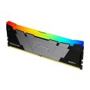 Kingston FURY Renegade / DDR4 / 32GB / 3600MHz / CL16 / 4x8GB / RGB / Black KF436C16RB2AK4 / 32