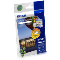 EPSON Premium Semigloss Photo Paper, 100x150 mm, 50x C13S041765