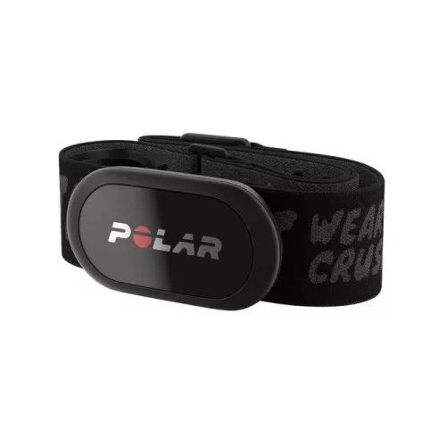 Polar H10 čierny s nápisom strap color