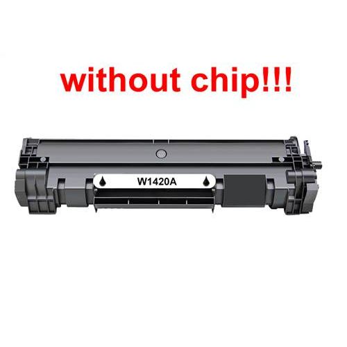 Kompatibilný toner pre HP 142A / W1420A-No Chip! Black. POZOR kazeta bez čipu 950 strán
