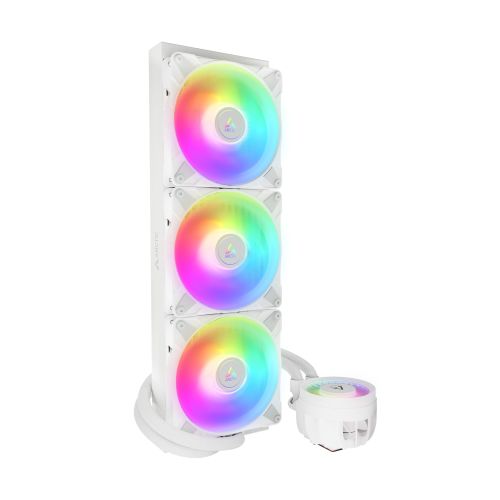 ARCTIC Liquid Freezer III - 420 A-RGB (White) : All-in-One CPU Water Cooler so 420 mm radiátorom a ACFRE00153A
