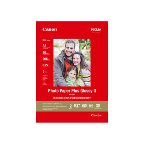 Canon PP-201, A4 fotopapier lesklý, 20ks, 275g / m 2311B019