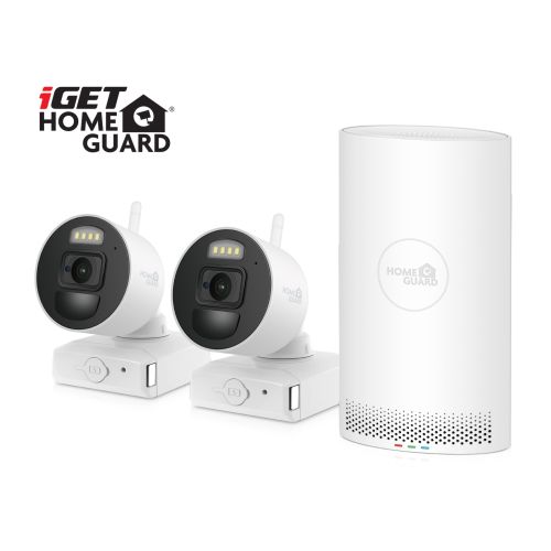 iGET HGNVK88002P - batériový bezdrôtový WiFi set FullHD 1080p, 8CH NVR + 2x FullHD kamera, aplikácia 75020544