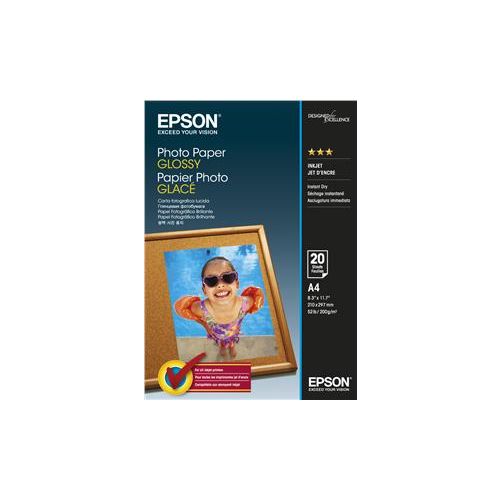 EPSON Photo Paper Glossy A4 20 hárkov C13S042538