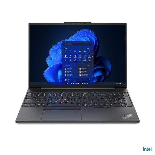 Lenovo ThinkPad E / E16 Gen 1 (Intel) / i7-13700H / 16" / WUXGA / 16GB / 1TB SSD / UHD / W11P / Black / 3R 21JN00FRCK
