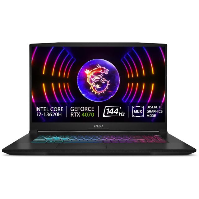 MSI Katana 17.3" FHD / i5-13420H / 16G / 1T / RTX4050 / DOS Katana 17 B13VEK-1464XCZ