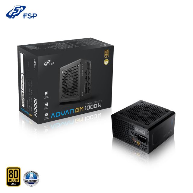 FSP ADVAN GM / 1000W / ATX 3.1 / 80PLUS Gold / Modular / Retail PPA10A4200