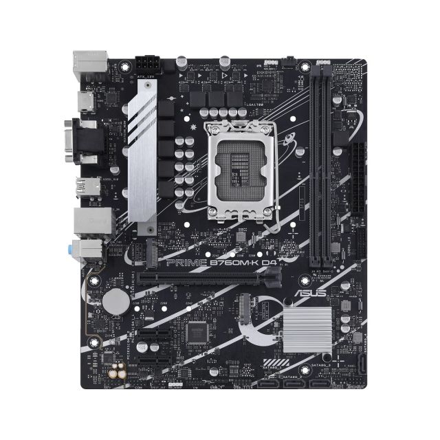 ASUS PRIME B760M-K D4 / LGA 1700 / mATX 90MB1DS0-M1EAY0